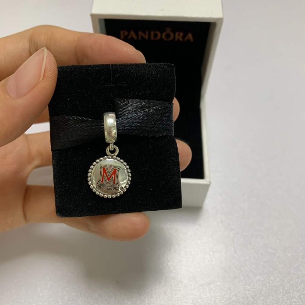 Pandora Milwaukee Brewers Charm Baseball Charm Pendant